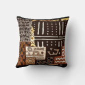 Kuba Legacy：アフロセントリックの地色 クッション (裏面)