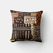 Kuba Legacy：アフロセントリックの地色 クッション (正面)