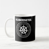 Kubernetes devopsプログラミングのコンテナードッカー コーヒーマグカップ (左)