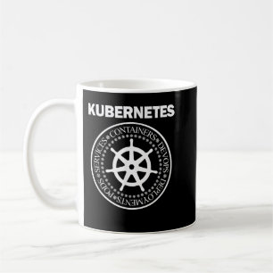 Kubernetes devopsプログラミングのコンテナードッカー コーヒーマグカップ