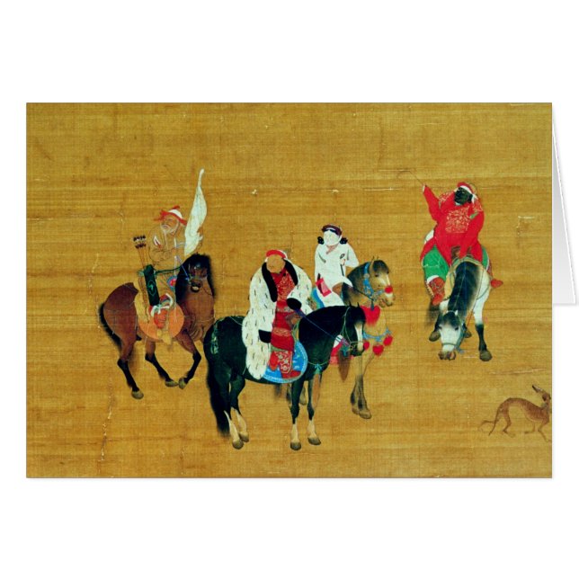 Kublai Khanの狩り、元 (正面横)