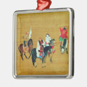 Kublai Khanの狩り、元 メタルオーナメント (左)