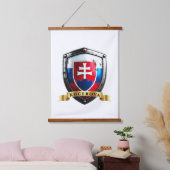Kucerova Slovakia National Heritage Shield 吊り下げ型タペストリー (寝室)