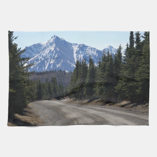 Küchenhandtuch Landschaft in Alaska キッチンタオル (横)