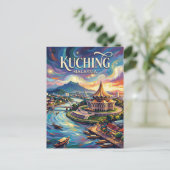 Kuching Malaysia ポストカード (スタンド正面)
