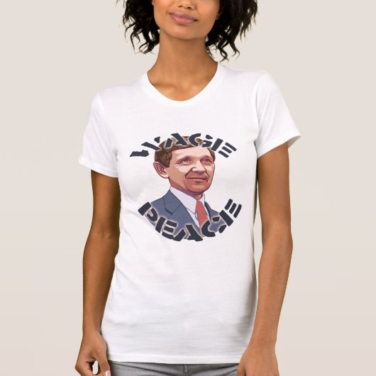 Kucinich -賃金の平和 tシャツ (正面)