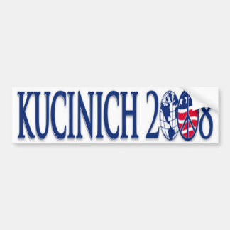 kucinich 2008年 バンパーステッカー