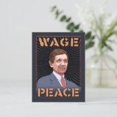 Kucinich - Wage Peace ポストカード (スタンド正面)