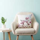 Kudde Blommor Det mesta är omöjligt クッション (椅子)