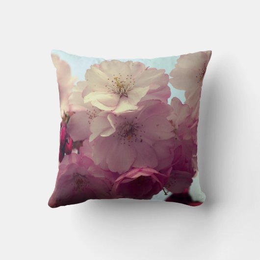 Kudde med körsbärsblommor – Foto クッション (裏面)