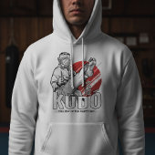 Kudo Martial Art - Fighter and Kanji Design パーカ