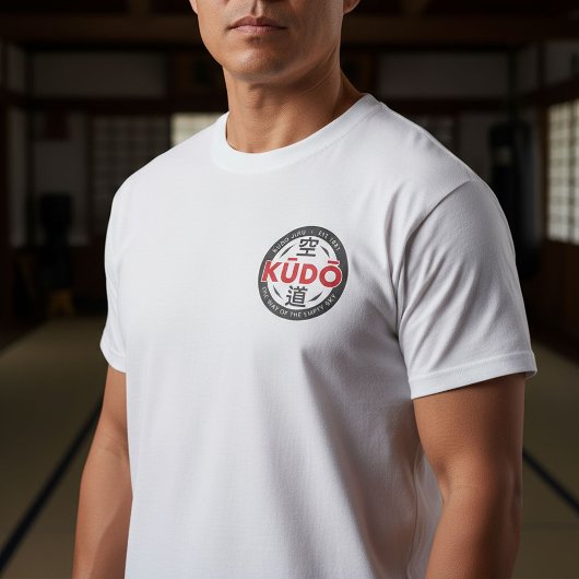 Kudo – Minimal Japanese Martial Arts Emblem Tシャツ