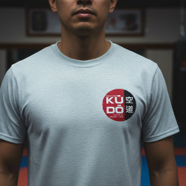 Kudo – Minimal Japanese Martial Arts Emblem Tシャツ