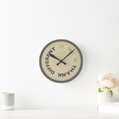 Kudos® ラウンド壁時計 (ホーム)