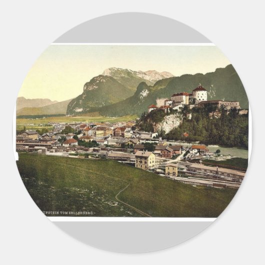 Kufstein, Tyrol, Austro-Hungary magnetic Photoc ラウンドシール (正面)