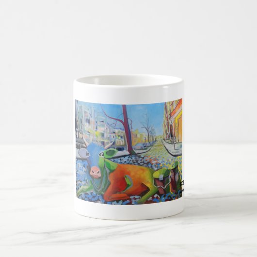 Kuhle Tasse: Baby Amsterdam コーヒーマグカップ (中央)