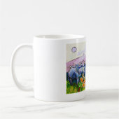 Kuhle Tasse: Herde heimzu II コーヒーマグカップ (左)