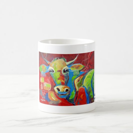 Kuhle Tasse: Lady Gaga コーヒーマグカップ (中央)