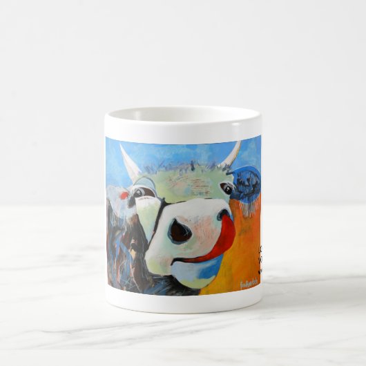 Kuhle Tasse: Lolita von der Weide VI コーヒーマグカップ (中央)