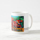 Kuhle Tasse: RedGangGirls コーヒーマグカップ (正面右)