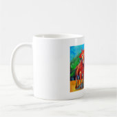 Kuhle Tasse: RedGangGirls コーヒーマグカップ (左)