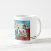 Kuhle Tasse: Selma Greenhorn コーヒーマグカップ (正面右)