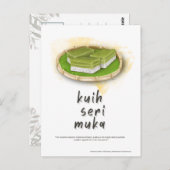 Kuih Seri Mukaマレーシアのはがき ポストカード (正面/裏面)