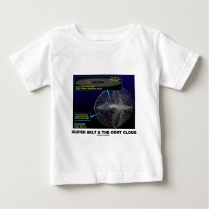 Kuiperベルトおよびオールトの雲(天文学) ベビーTシャツ
