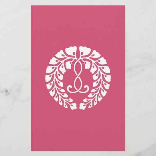 Kujo wisteria 便箋 (正面)