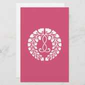 Kujo wisteria 便箋 (正面/裏面)