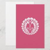 Kujo wisteria H 便箋 (正面/裏面)