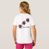 Kukelesaantjes pixelart shirt tシャツ (裏面フル)