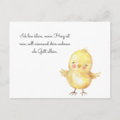 Küken betet ポストカード (正面)