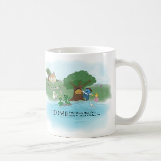 Kuki家族及び友人のマグ コーヒーマグカップ (右)