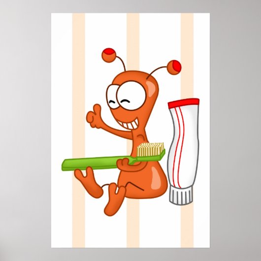 Kukie and tooth brushing 3 ポスター (正面)