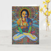 kukkutasana 2009 as greeting card カード (黄色い花)