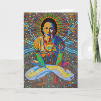 kukkutasana 2009 as greeting card カード