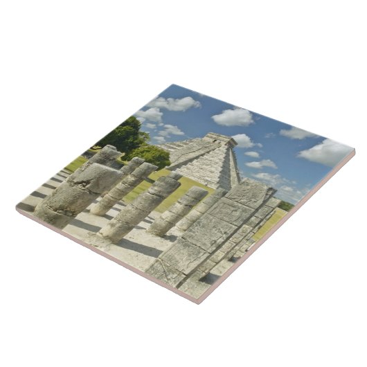 Kukulkanのピラミッド タイル (側面)