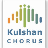 Kulshan Chorus 3"x3"ビニールステッカー シール (正面)