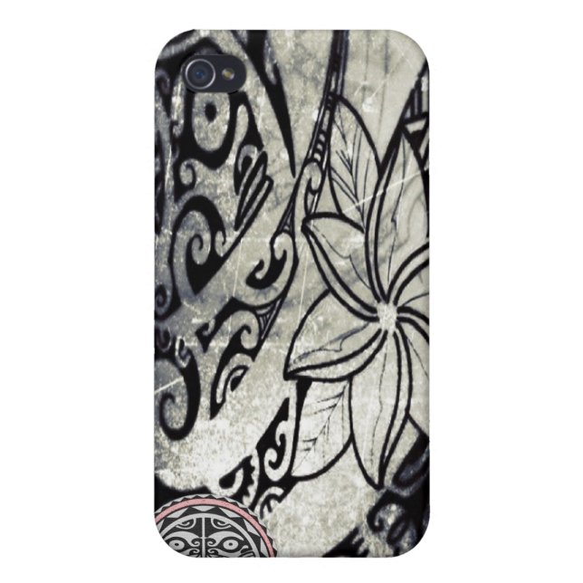 "Kulture入れ墨"のSpeck Iphoneの場合 iPhoneケース (裏面)