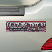 Kulture Tatto バンパーステッカー (車上)