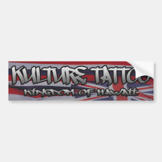 Kulture Tatto バンパーステッカー