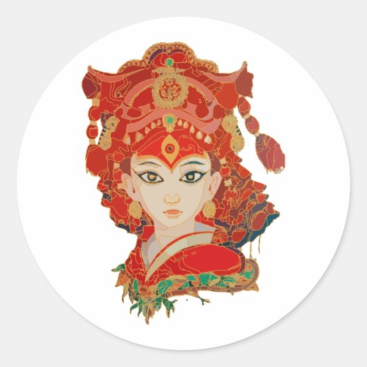 Kumari ラウンドシール (正面)