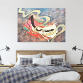 Kumoi-ji: Celestial Journey of the Heian Princess キャンバスプリント (インサイチュ (寝室))