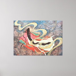  Kumoi-ji: Celestial Journey of the Heian Princess キャンバスプリント