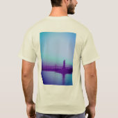 Kun Lam TEEのケージ（背面グラフィック） Tシャツ (裏面)