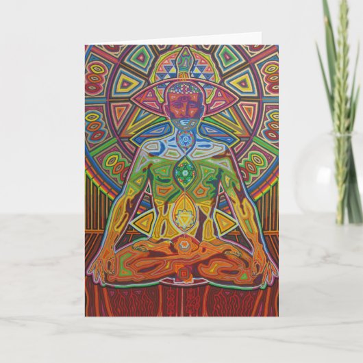 kundalini 2010 as greetingcard カード (正面)