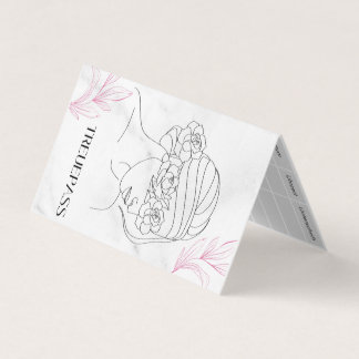 Kundekarte, Treuepass, Bonuskarten für Schönheit 名刺