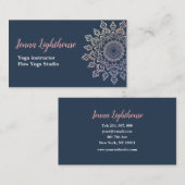 Kundenspezifische Mandala 名刺 (正面/裏面)