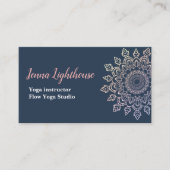 Kundenspezifische Mandala 名刺 (正面)